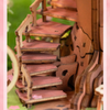 Puzzle 3D dům na stromě - Sakura Tree House | Model DIY Rolife Robotime
