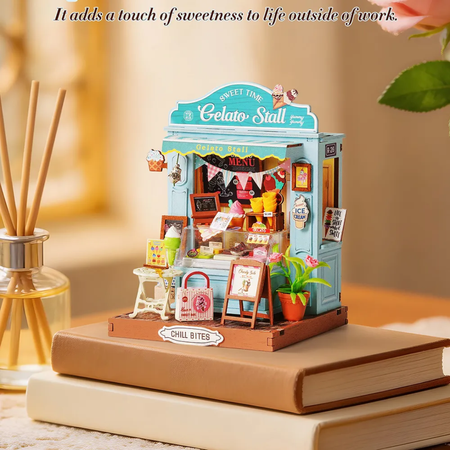 Mini domeček 3D - Gelato Stall | Rolife