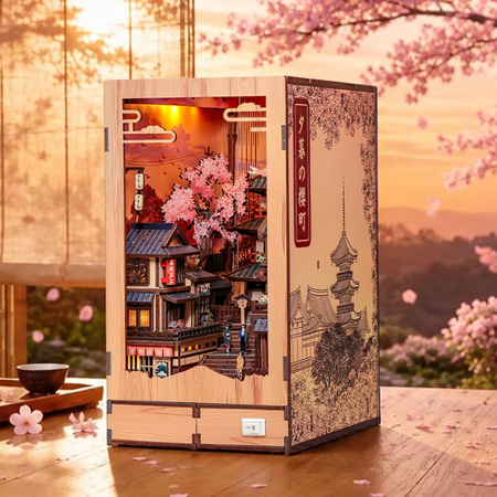 Twilight Sakura Path – DIY Book Nook CuteBee | 3D puzzle Dárek