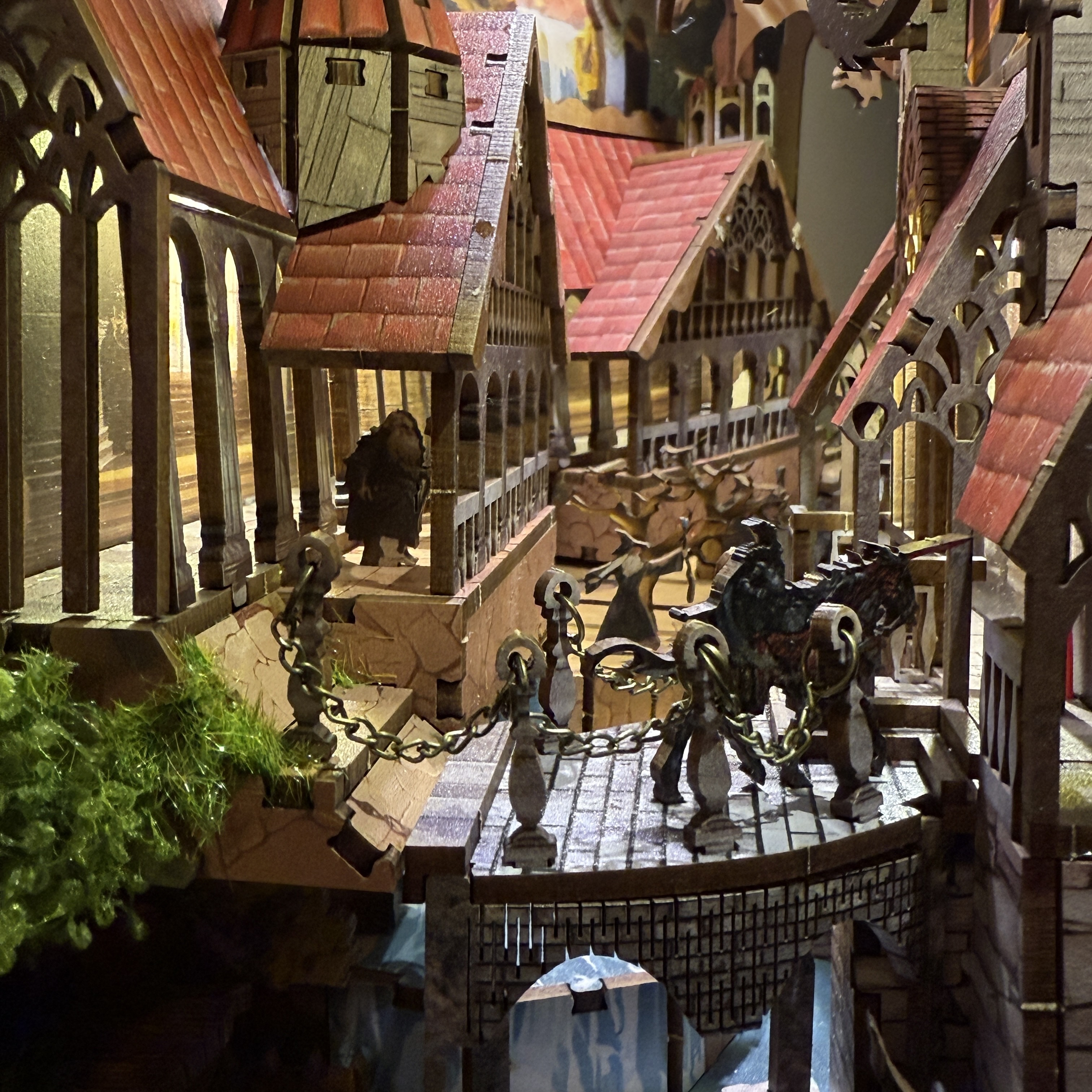 Kouzlo po setmění – DIY Book Nook - Spirit Valley Of The Magic
