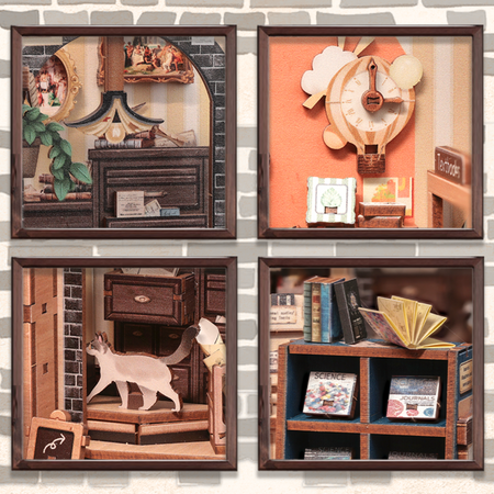 DIY Book Nook - Knihkupectví Schoolar's | Cutebee