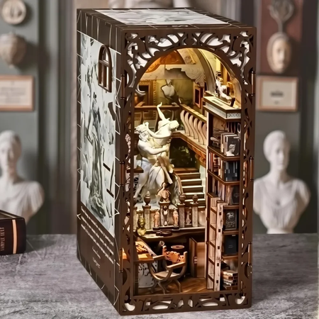 DIY Book Nook – Sochařský ateliér