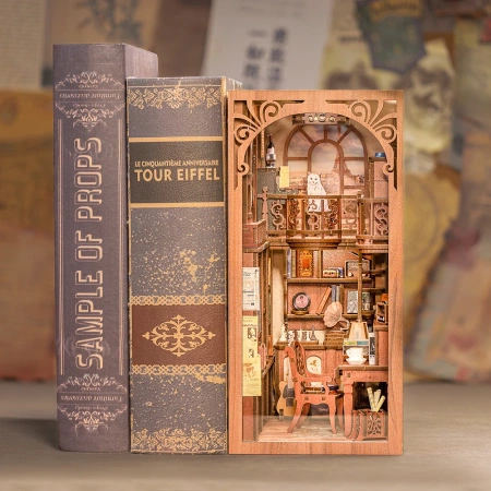DIY Book Nook - Secret Rhythm | Cutebee Miniaturní domeček