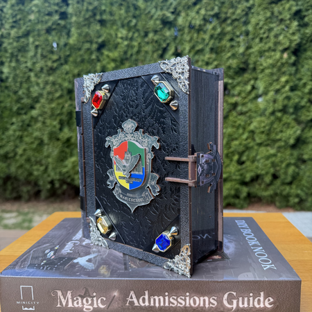 DIY Book Nook Magic School