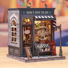 DIY Book Nook - John's Hair Salon | Cutebee Puzzle 3D