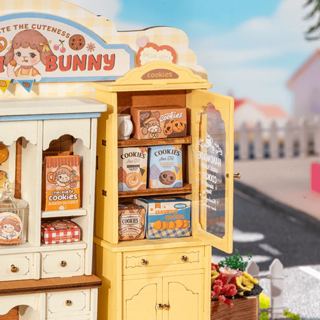 Cookii Bunny’s Cookie Shop - Mini domeček 3D | Rolife