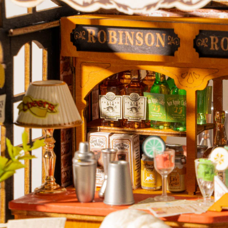 Miniaturní bar 3D - Tipsy Cat Bar | Rolife