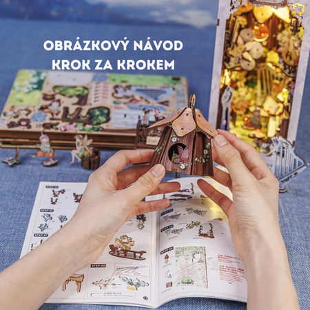 DIY Book Nook - Koncert v lese | Cutebee