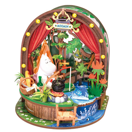 DIY Miniaturní domeček - Moomintroll's Forest Camp | Rolife