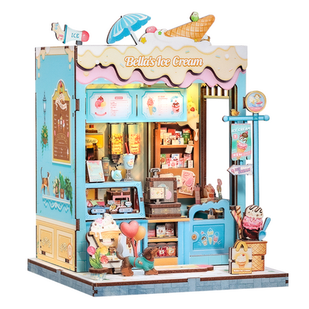 DIY Book Nook - Bella's Ice Cream | Cutebee