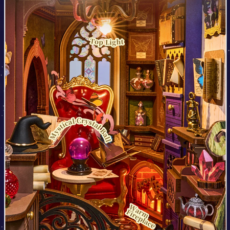 DIY Book Nook - Magic Fantasy Corner | Rolife