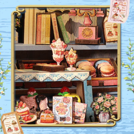 DIY Book Nook - Sweet Marie | Cutebee Puzzle 3D