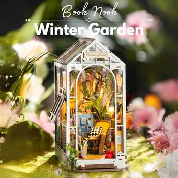 DIY Book Nook - Winter Garden | Rolife