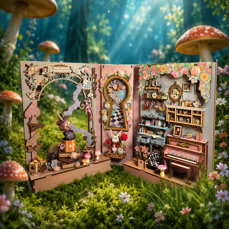 Alice's Tea Party Diary – DIY Book Nook Joincon | 3D puzzle Dárek
