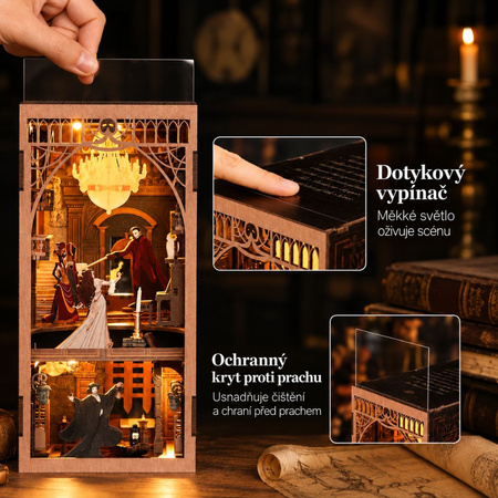 DIY Book Nook - The Phantom of the Opera | MiniCity