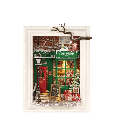 Mini 3D dům - Obchod s hračkami | Rolife puzzle 3D