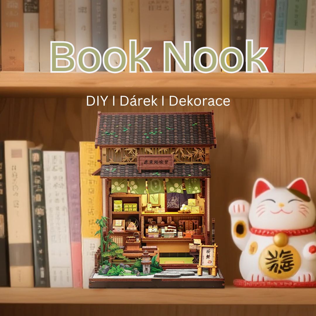 DIY Book Nook - Kanmi-dokoro Kurihara | Cutebee – nápad na dárek