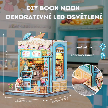 DIY Book Nook - Bella's Ice Cream | Cutebee