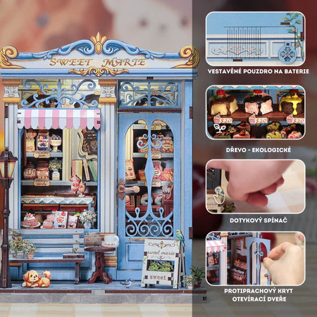 DIY Book Nook - Sweet Marie | Cutebee Puzzle 3D