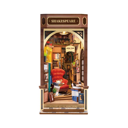 DIY Book Nook - Shakespeare Bookstore | Rolife