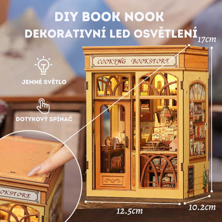 DIY Book Nook - Kuchařská knihkupectví | Cutebee