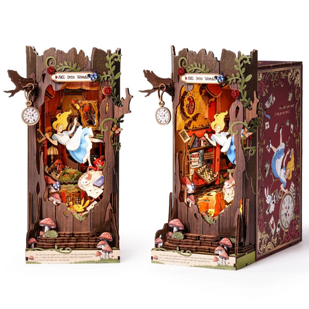 DIY Book Nook - Fall Into Wonder | Rolife Miniature House
