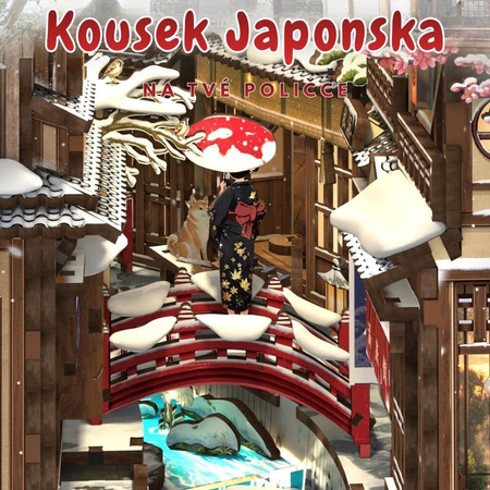 Kyoto Snow Whisper - DIY Book Nook | Cutebee