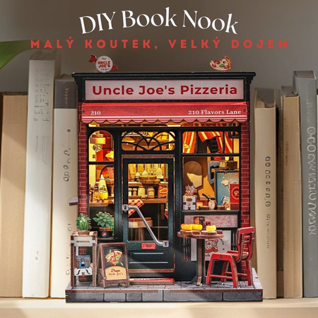 DIY Book Nook - Pizzerie | Cutebee Mini house