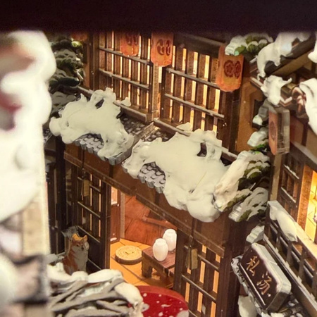 Kyoto Snow Whisper - DIY Book Nook | Cutebee