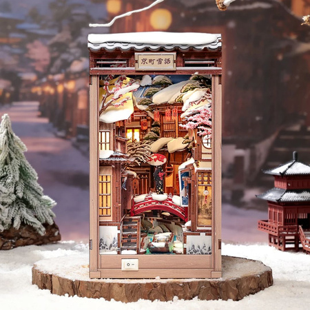 Kyoto Snow Whisper - DIY Book Nook | Cutebee