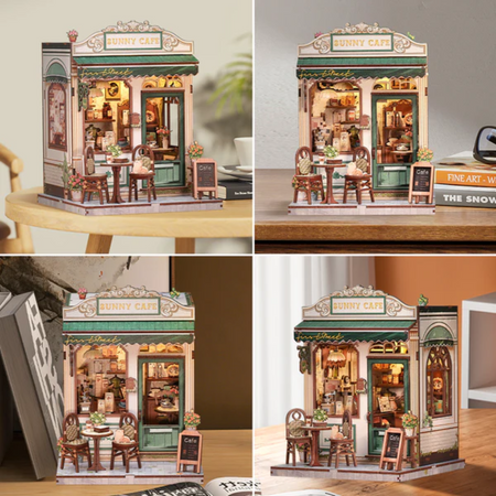 DIY Book Nook - Slunečná kavárna | Cutebee