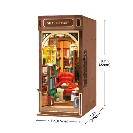 DIY Book Nook - Shakespeare Bookstore | Rolife