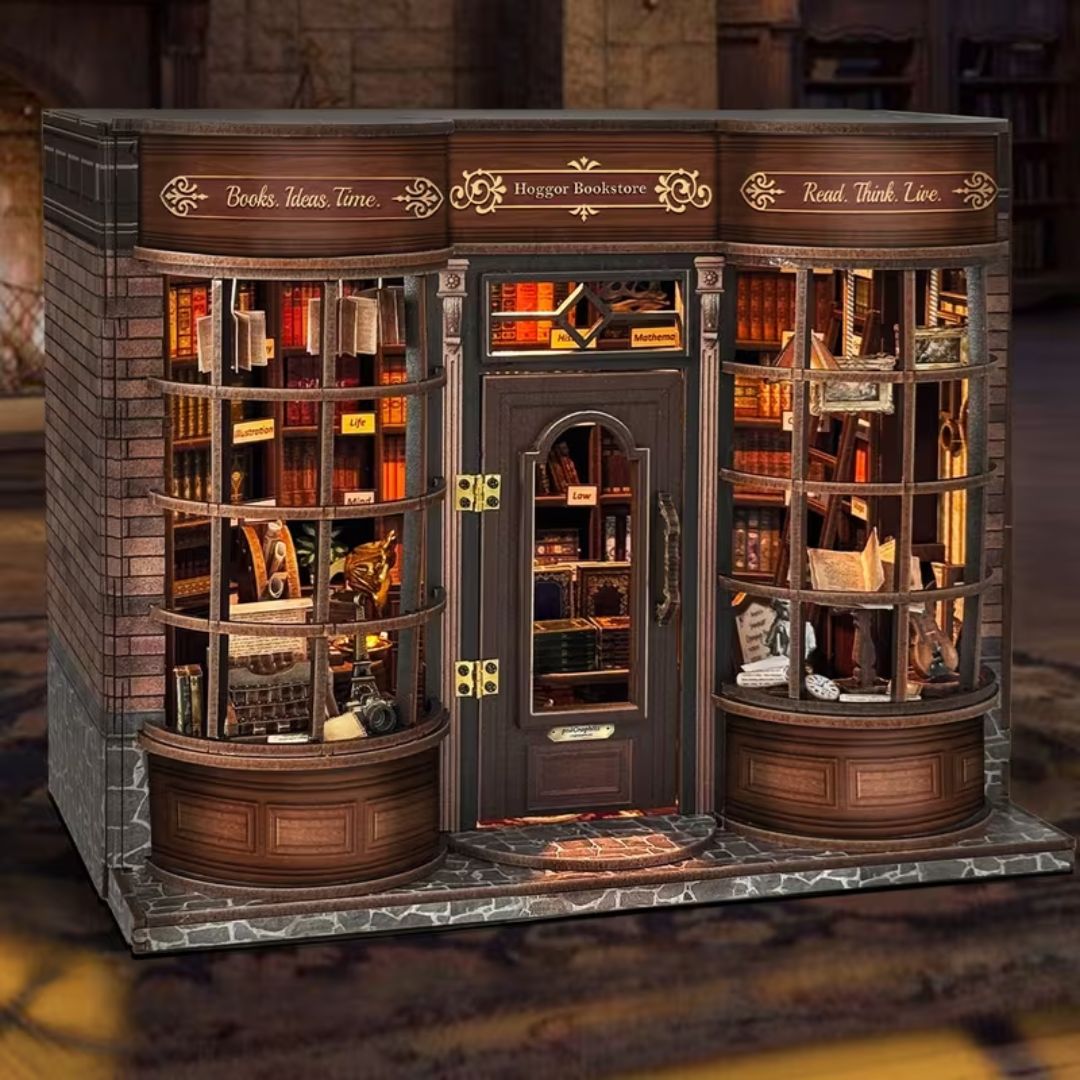 DIY Book Nook - Hoggor Bookstore | Joincoin – nápad na dárek