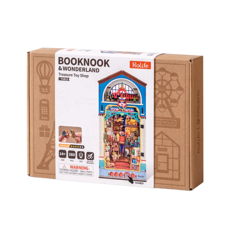 Treasure Toy Shop – DIY Book Nook Robotime | 3D puzzle Dárek