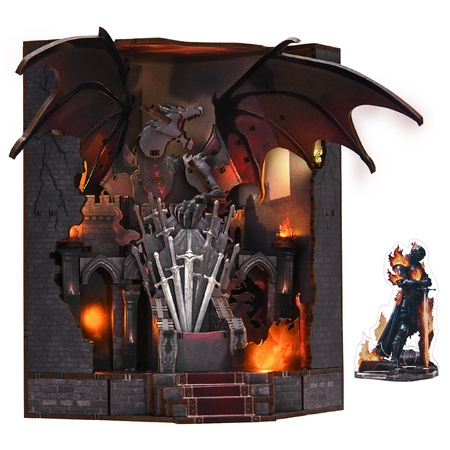 DIY Book Nook - Throne of Blades | Minicity Miniature House