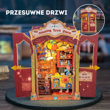 Vánoční sada Book Nook - Uncommon Toy Shop | Cutebee