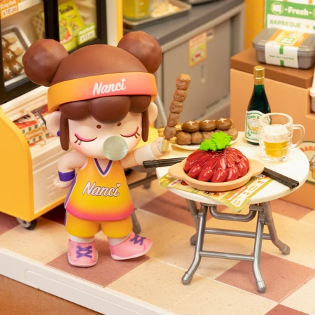 Mini 3D House - Night Out Food Stall | Rolife