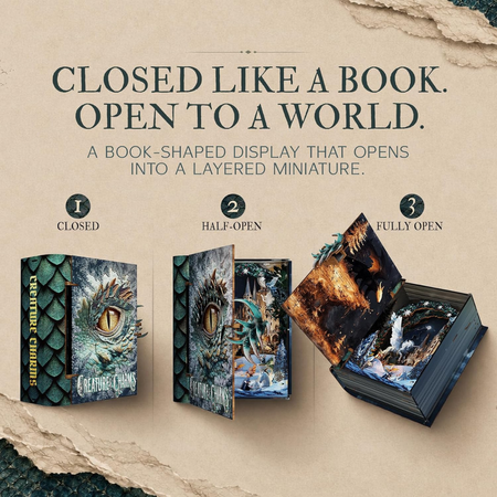 Creature Charms – DIY Book Nook Minicity | 3D puzzle Dárek