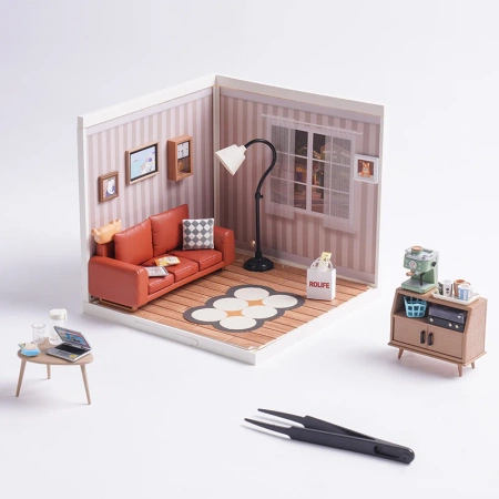 Mini dům 3d - Cozy Living Lounge | Rolife
