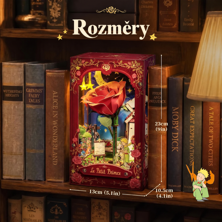 My One and Only Rose – DIY Book Nook CuteBee | 3D puzzle Dárek