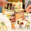 Mini 3D House - Night Out Food Stall | Rolife