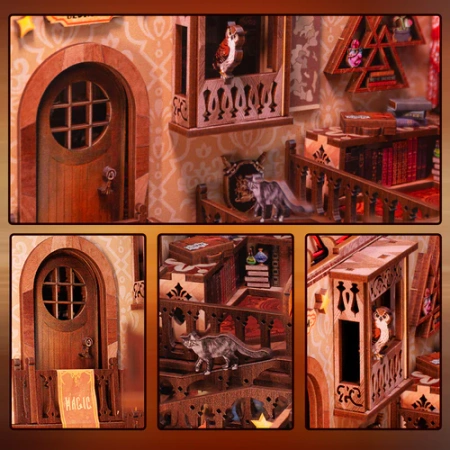 DIY Book Nook -  Flame Dragon | Cutebee 3D Mini dům
