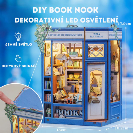 DIY Book Nook - Knihkupectví Literaure | Cutebee