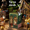 DIY Book Nook - Owl Bookstore | Miniaturní dům Cutebee