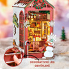 DIY Book Nook - Christmas Indoor Scene | Rolife 3D puzzle