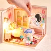 3D mini dům - Růžová ložnice | Rolife