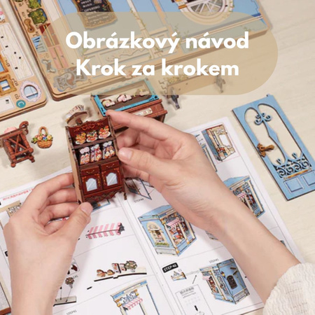 DIY Book Nook - Sweet Marie | Cutebee Puzzle 3D
