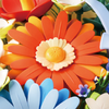 Kytice Twilight Sky – 3D puzzle ROKR, motýli a LED, efekt pohybu