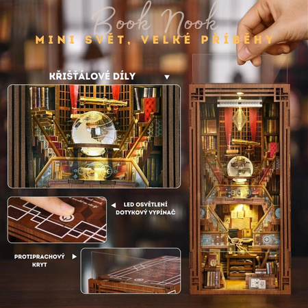 DIY Book Nook - Beyond Library | Miniaturní dům