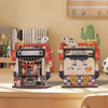 Dřevěná sada Puzzle 3D - Record Store